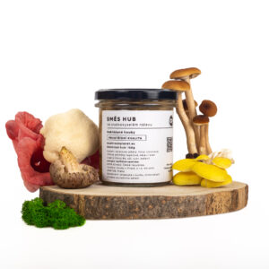 Nakládané houby ve sladkokyselém nálevu